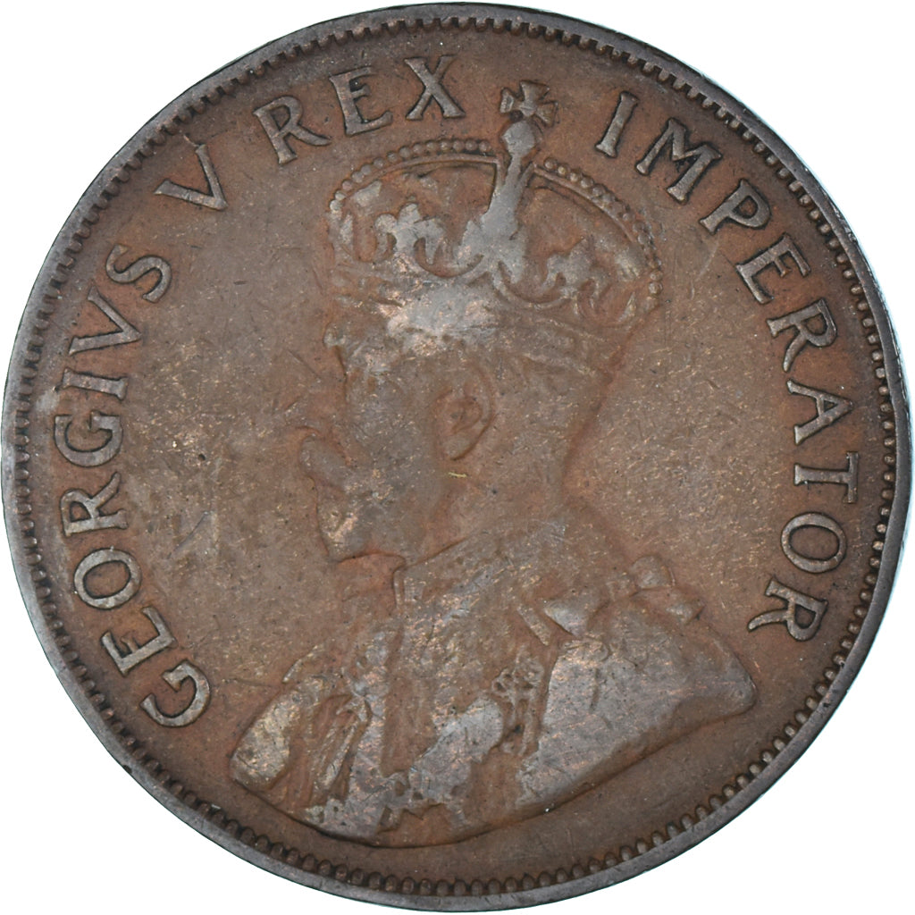 Moneta, Południowa Afryka, George V, Penny, 1926, VF(30-35), Brązowy, KM:14.2