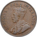 Moneta, Sudafrica, George V, Penny, 1926, MB+, Bronzo, KM:14.2