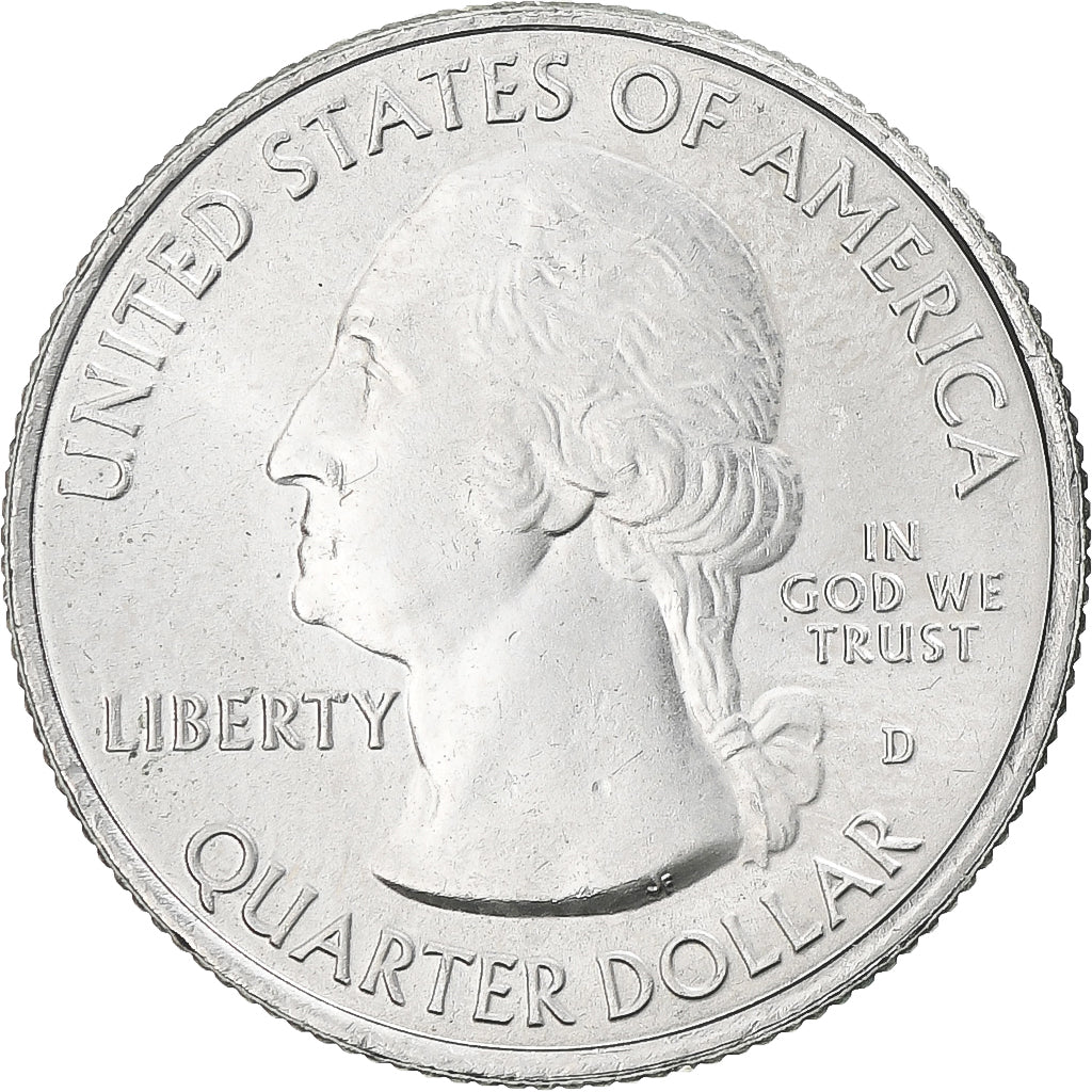 Coin, United States, Quarter, 2010, U.S. Mint, Denver, MS(63), Copper-Nickel