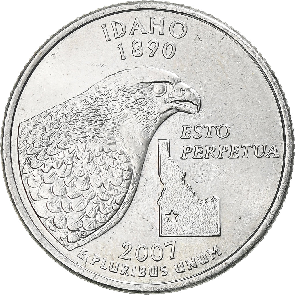 Coin, United States, Quarter, 2007, U.S. Mint, Philadelphia, MS(63)