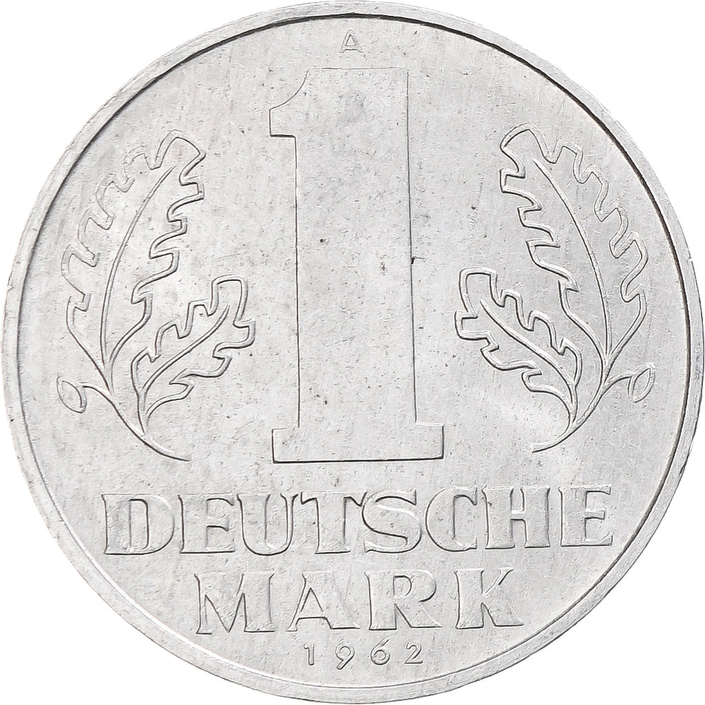 Moneta, REPUBBLICA DEMOCRATICA TEDESCA, Mark, 1962, Berlin, MB, Alluminio, KM:13