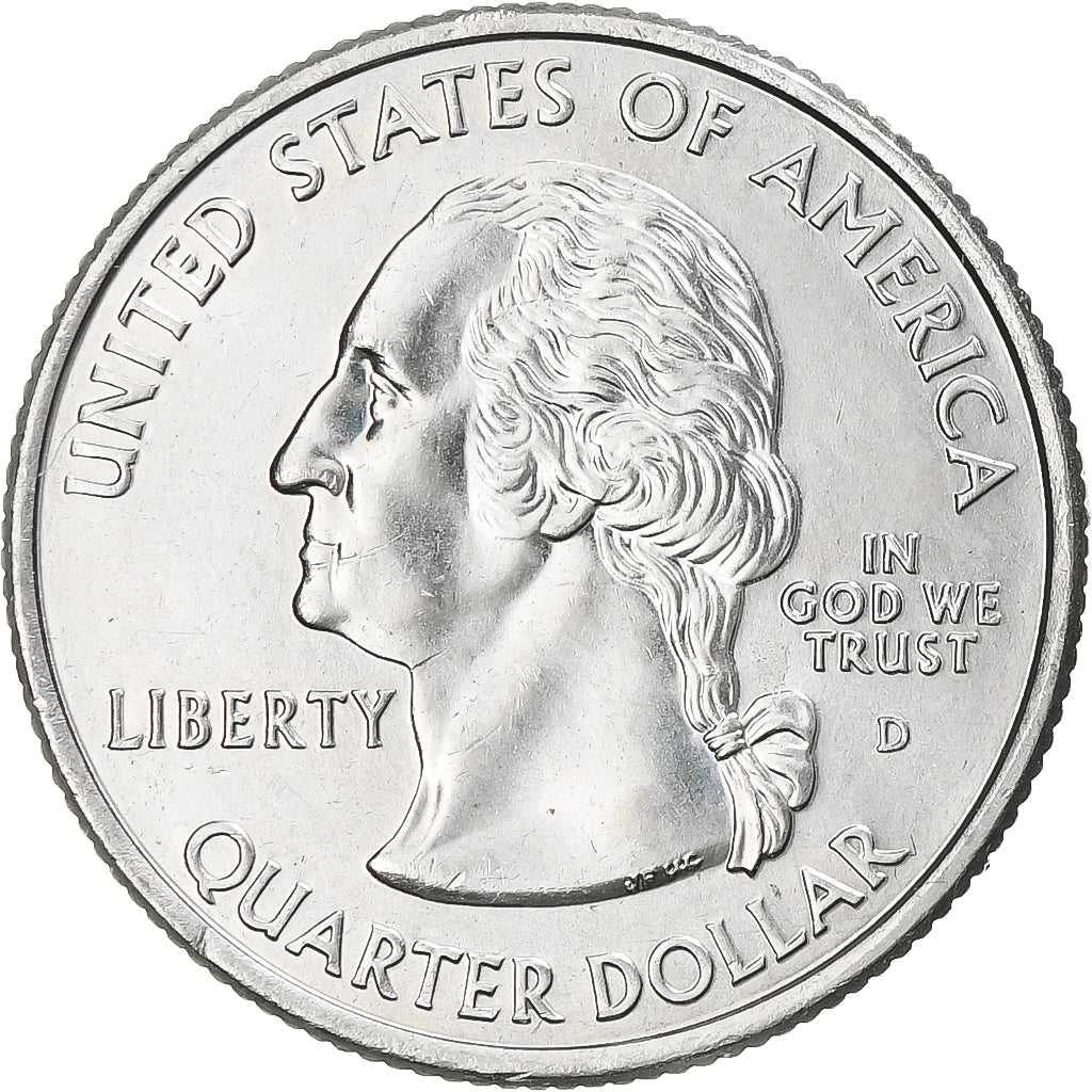 Stati Uniti, Quarter, 2005, U.S. Mint, Rame ricoperto in rame-nichel, SPL+