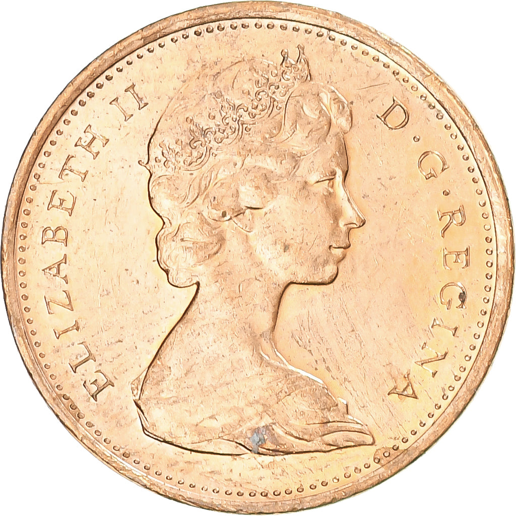 Canada, Elizabeth II, Cent, 1967, Royal Canadian Mint, Bronzo, SPL-, KM:65