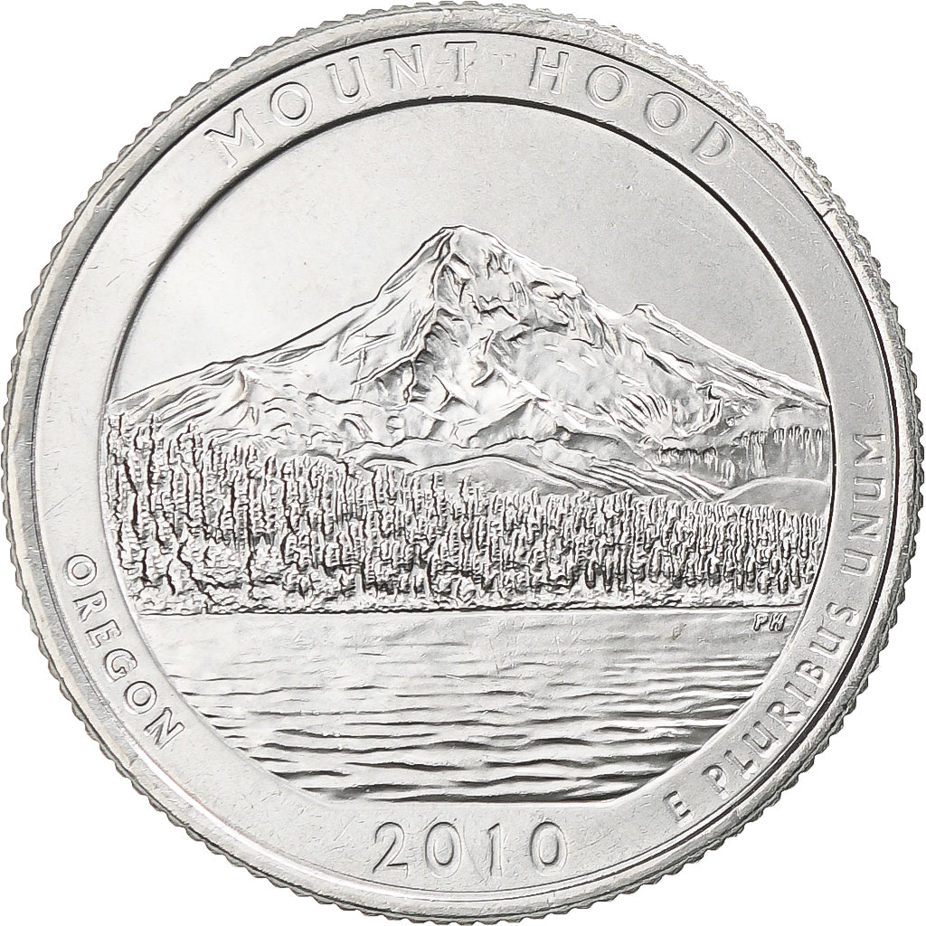 United States, Quarter, 2010, U.S. Mint, Copper-Nickel Clad Copper, MS(63)