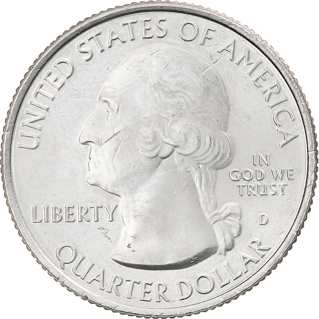 United States, Quarter, 2010, U.S. Mint, Copper-Nickel Clad Copper, MS(63)