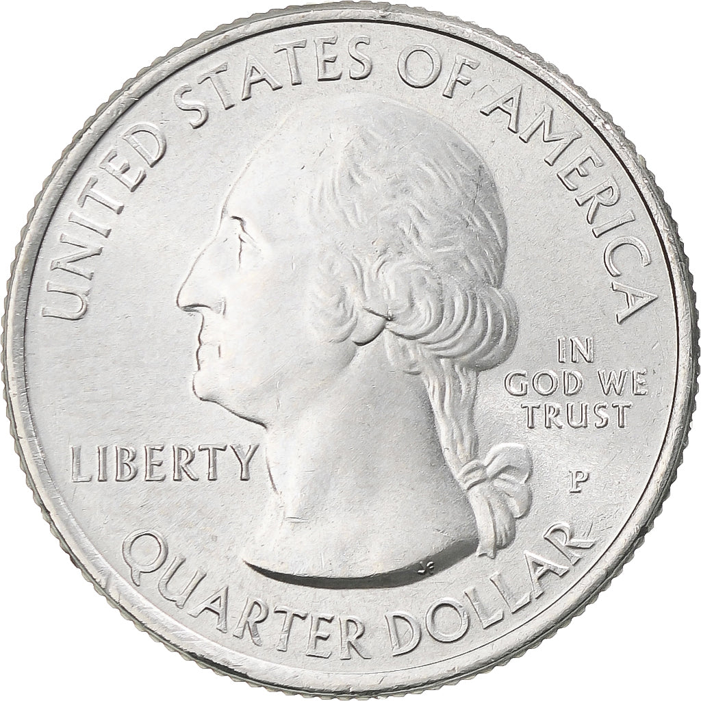 United States, Quarter, 2010, U.S. Mint, Copper-Nickel Clad Copper, MS(63)