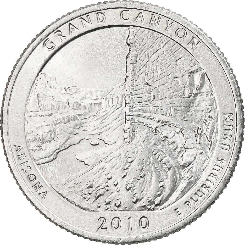 United States, Quarter, 2010, U.S. Mint, Copper-Nickel Clad Copper, MS(63)