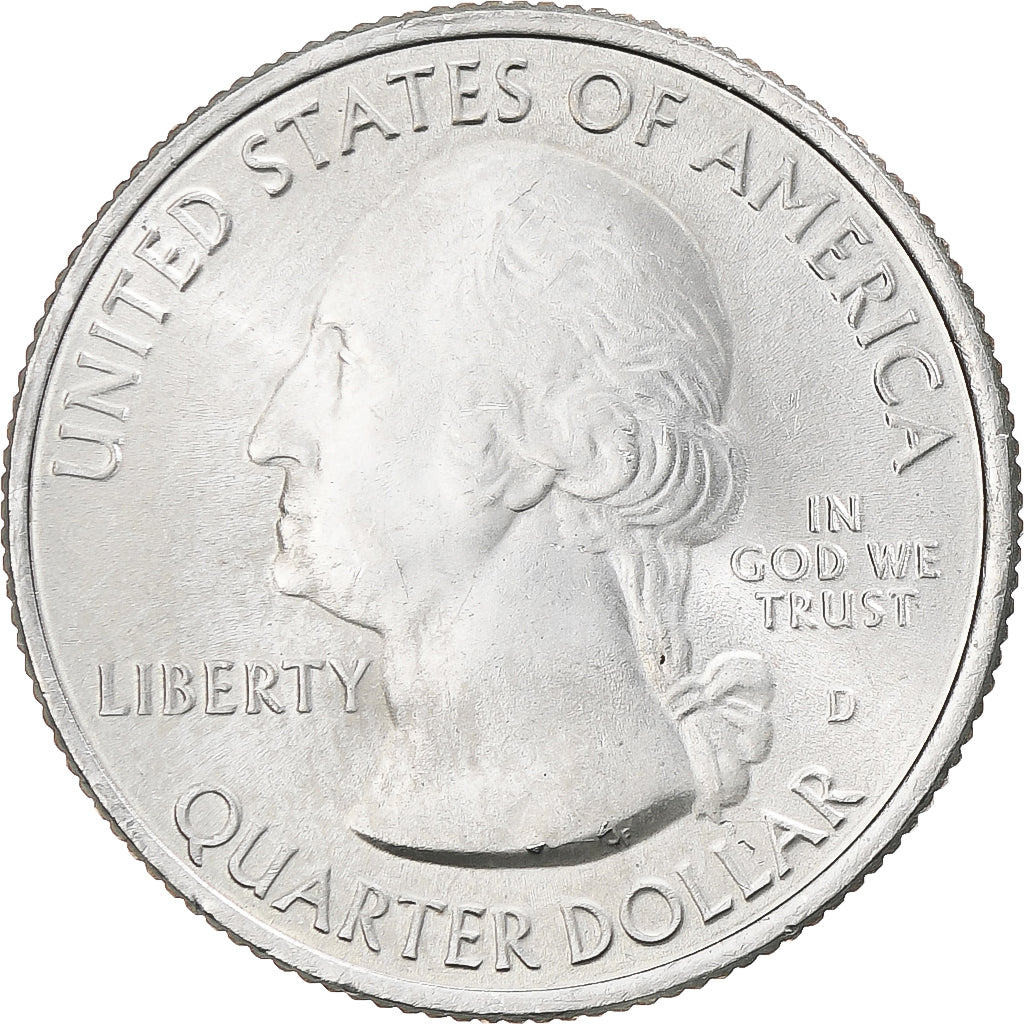United States, Quarter, 2010, U.S. Mint, Copper-Nickel Clad Copper, MS(63)