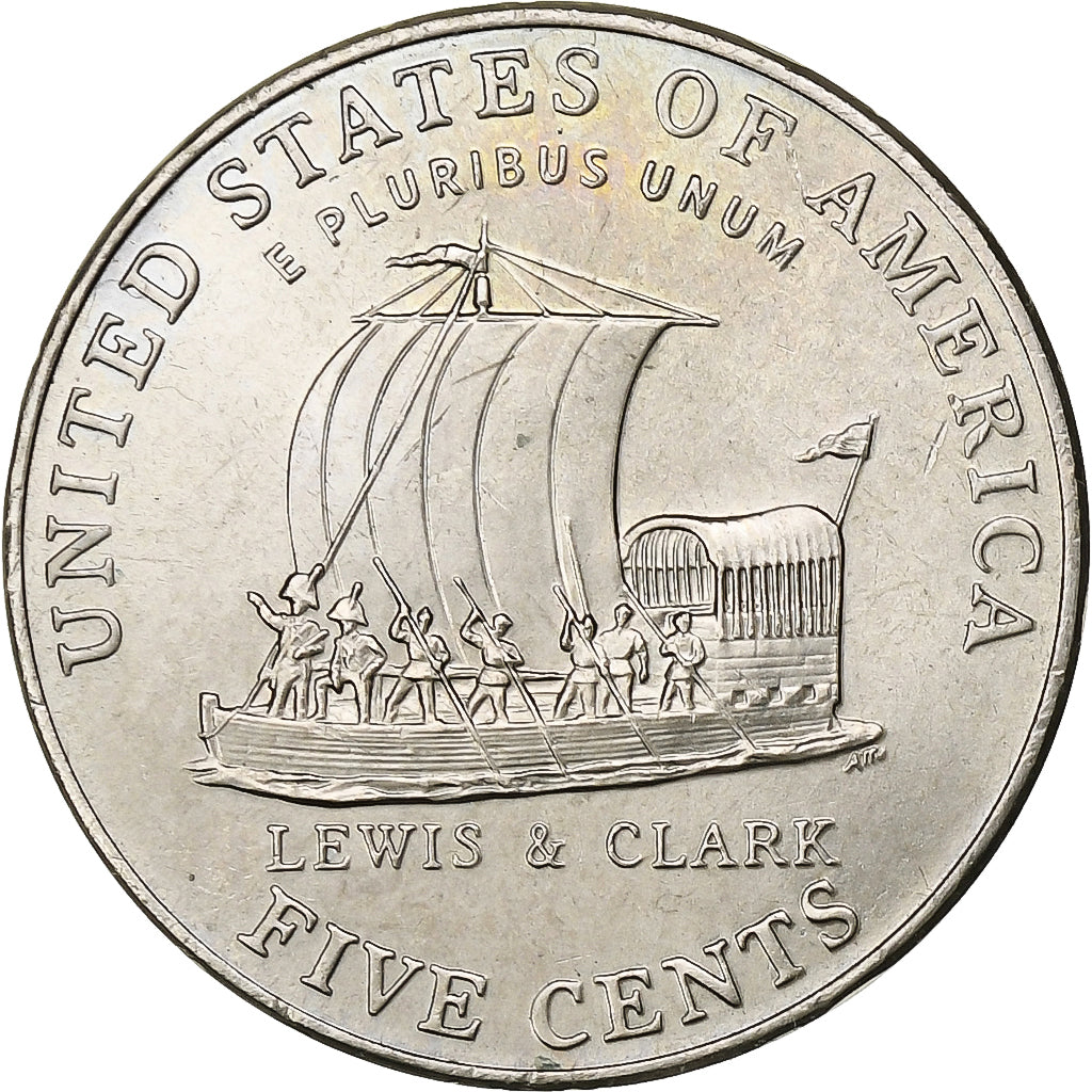 Moneta, Stati Uniti, Jefferson - Westward Expansion - Lewis & Clark