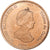 Moneda, Tristán de Acuña, Elizabeth II, 2 Pence, 2008, Franklin Mint, SC