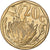 Moeda, África do Sul, 20 Cents, 1995, Pretoria, MS(63), Aço Cromado a Bronze