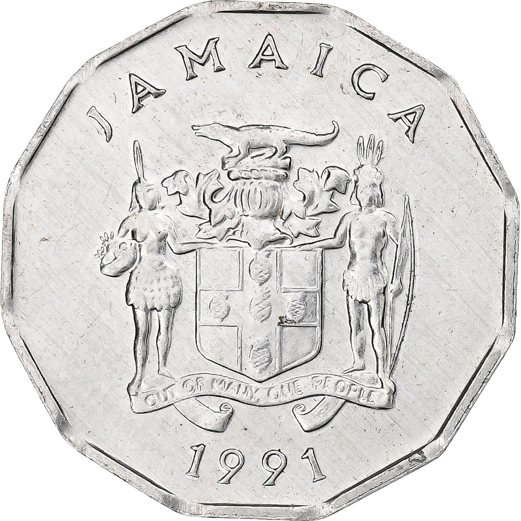 Münze, Jamaica, Elizabeth II, Cent, 1991, British Royal Mint, VZ, Aluminium
