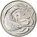 Münze, Singapur, 20 Cents, 1977, Singapore Mint, UNZ, Kupfer-Nickel, KM:4