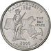 États-Unis, Quarter, 2000, U.S. Mint, Cupronickel plaqué cuivre, TTB+, KM:305