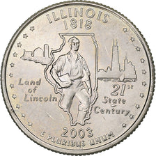 Estados Unidos, Quarter, 2003, U.S. Mint, Cobre - níquel recubierto de cobre