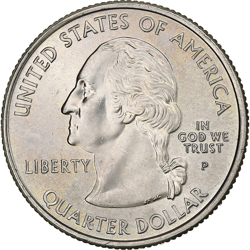 United States, Quarter, 2003, U.S. Mint, Copper-Nickel Clad Copper, AU(55-58)