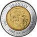 Monnaie, Uruguay, 10 Pesos Uruguayos, 2000, FDC, Bimétallique, KM:121