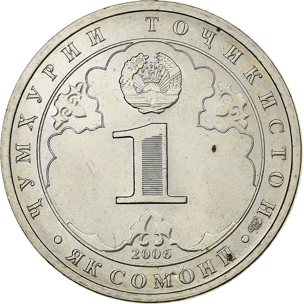 Monnaie, Tadjikistan, Somoni, 2006, St. Petersburg, FDC, Cuivre-Nickel-Zinc