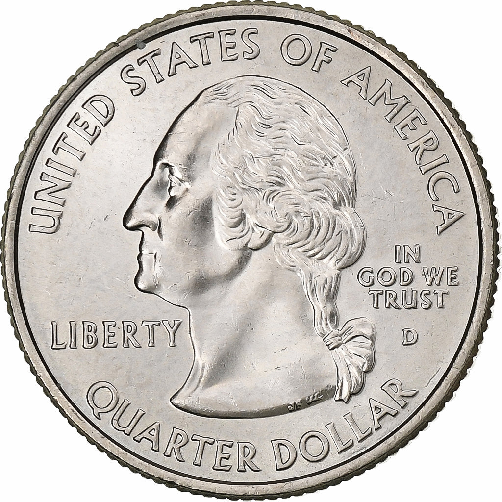 États-Unis, Quarter, 2008, U.S. Mint, Cupronickel plaqué cuivre, SUP, KM:425