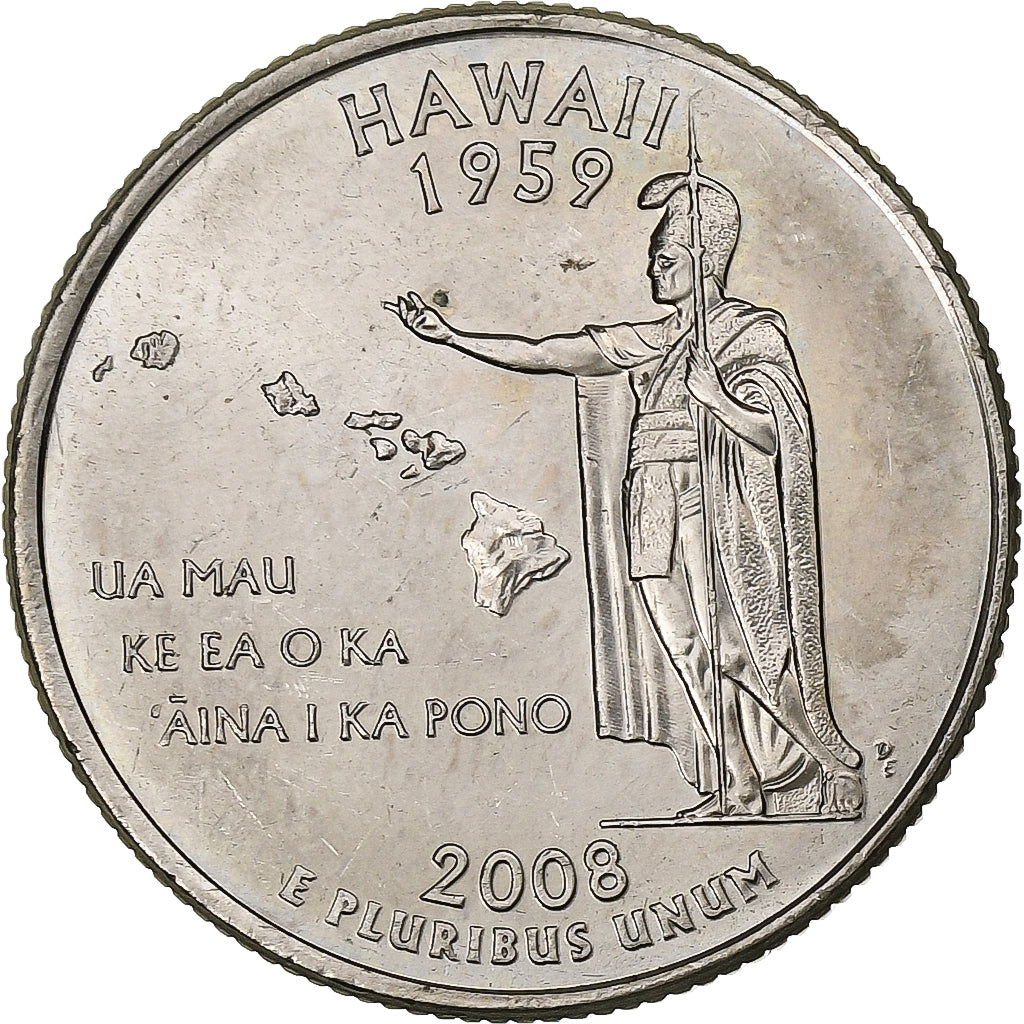 États-Unis, Quarter, 2008, U.S. Mint, Cupronickel plaqué cuivre, SUP, KM:425