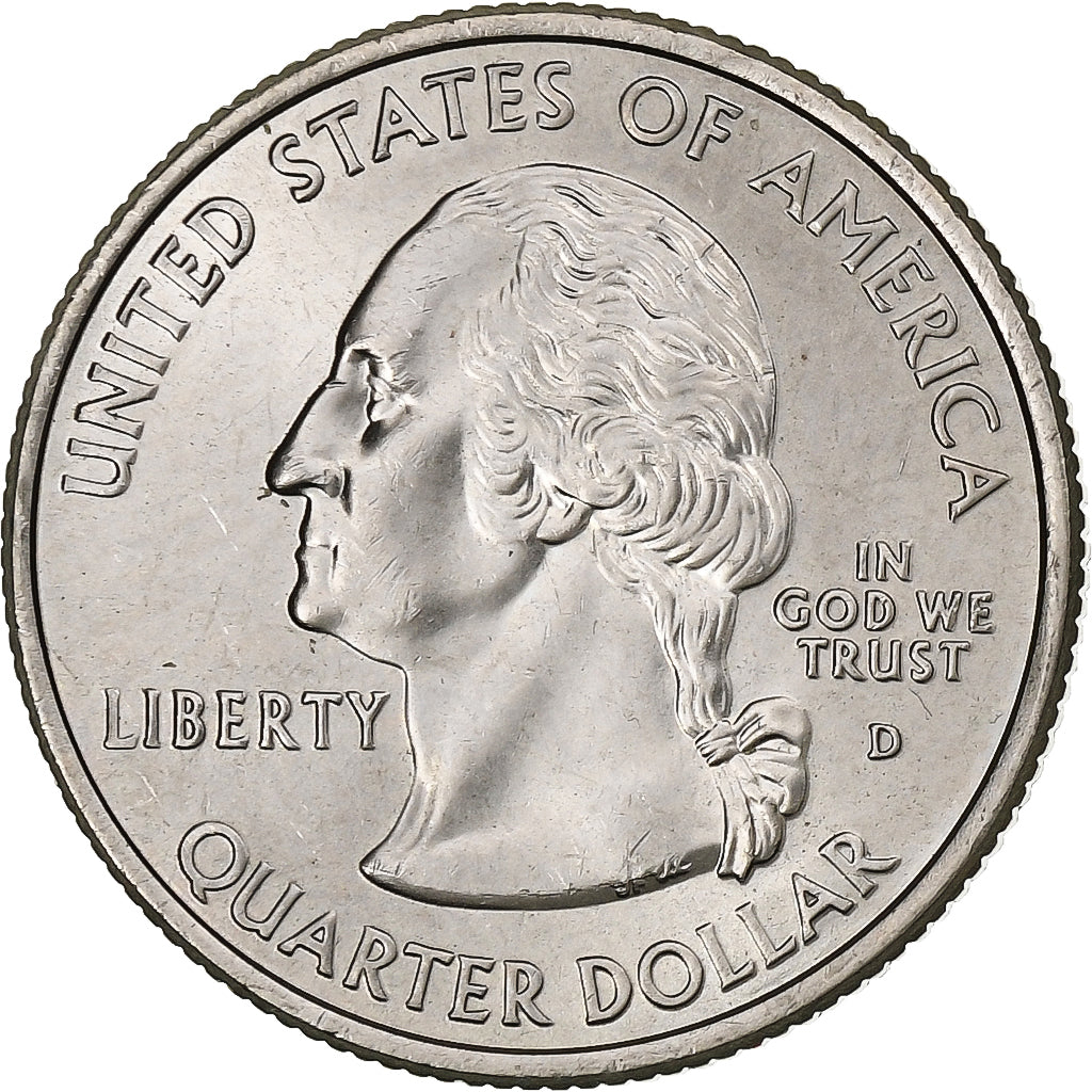 Estados Unidos, Quarter, 2008, U.S. Mint, Cobre - níquel recubierto de cobre