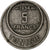 Tunesien, Muhammad al-Amin Bey, 5 Francs, 1954, Paris, Kupfer-Nickel, SS, KM:277