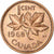 Canada, Elizabeth II, Cent, 1968, Royal Canadian Mint, Brązowy, MS(65-70)