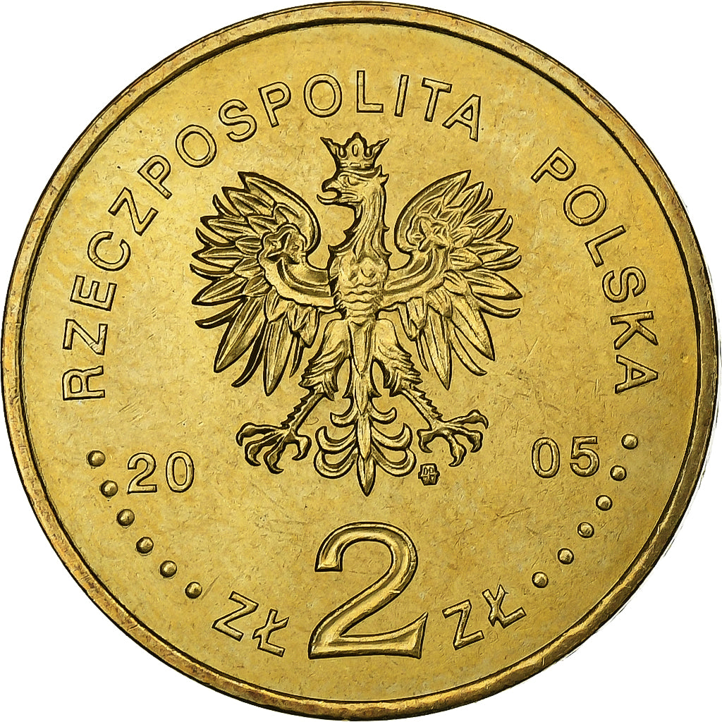 Polonia, 2 Zlote, 2005, Warsaw, Ottone, FDC, KM:530