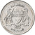 Botsuana, 50 Thebe, 2001, British Royal Mint, Níquel chapado en acero, FDC