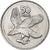Botswana, 50 Thebe, 2001, British Royal Mint, Acciaio placcato nichel, FDC
