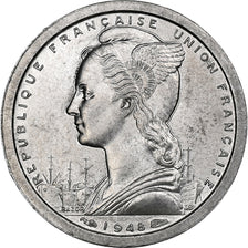 Madagascar, Franc, 1948, Paris, Aluminum, MS(65-70), KM:3