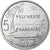 Polinesia francesa, 5 Francs, 1977, Paris, Aluminio, EBC, KM:12