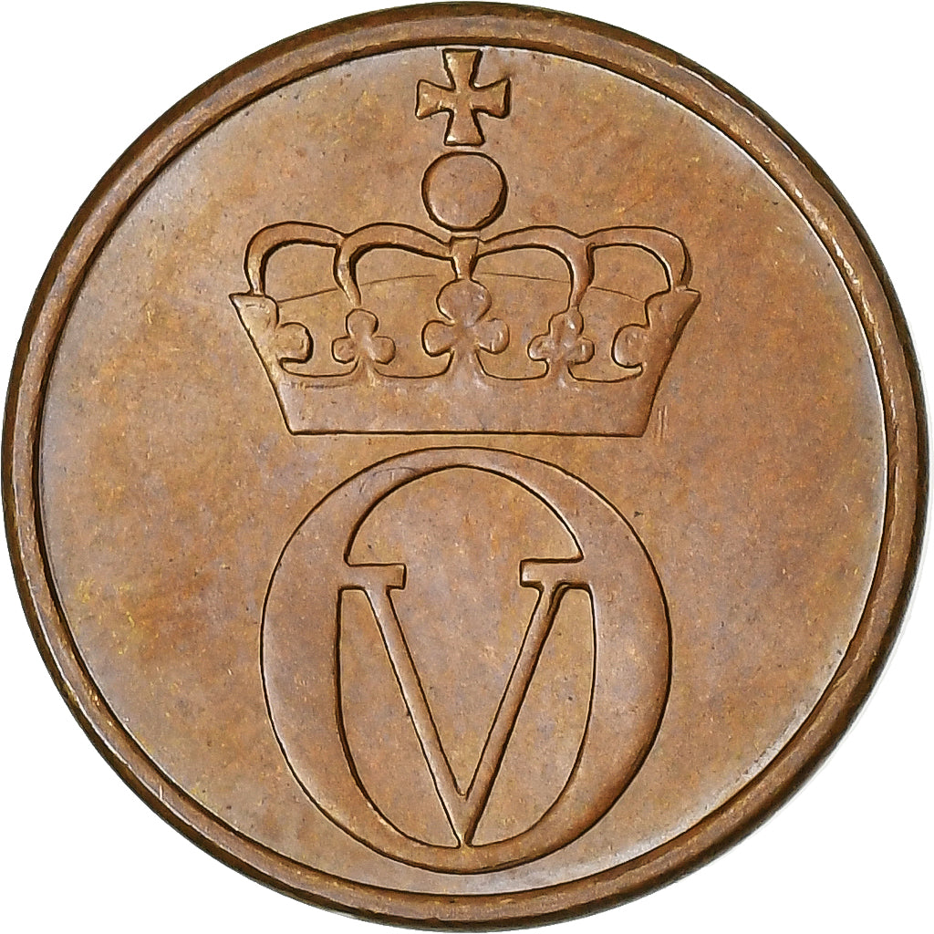 Norvège, Olav V, Ore, 1971, Bronze, SPL, KM:403