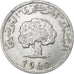 Túnez, 5 Millim, 1960, Aluminio, EBC, KM:282