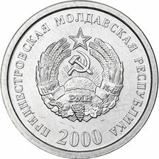Transnistria, 10 Kopeek, 2000, Aluminum, MS(65-70), KM:3