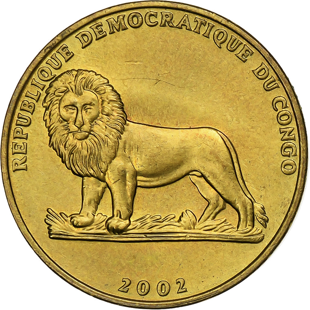 CONGO, DEMOCRATISCHE REPUBLIEK, Franc, 2002, Tin, FDC, KM:81