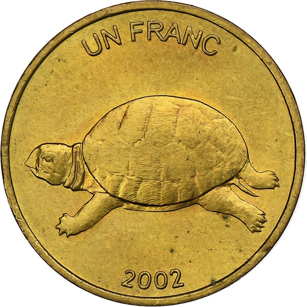 CONGO, DEMOCRATISCHE REPUBLIEK, Franc, 2002, Tin, FDC, KM:81
