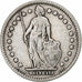 Suisse, Franc, 1909, Bern, Argent, TB+, KM:24