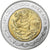 México, 5 Pesos, 2008, Mexico City, Bimetálico, MS(63), KM:906
