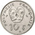 Polinésia Francesa, 10 Francs, 1973, Paris, Níquel, MS(63), KM:8