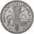 FRENCH INDO-CHINA, 10 Cents, 1945, Aluminum, AU(55-58), KM:28.2