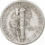 United States, Mercury Dime, Mercury Dime, 1917, U.S. Mint, Silver, EF(40-45)