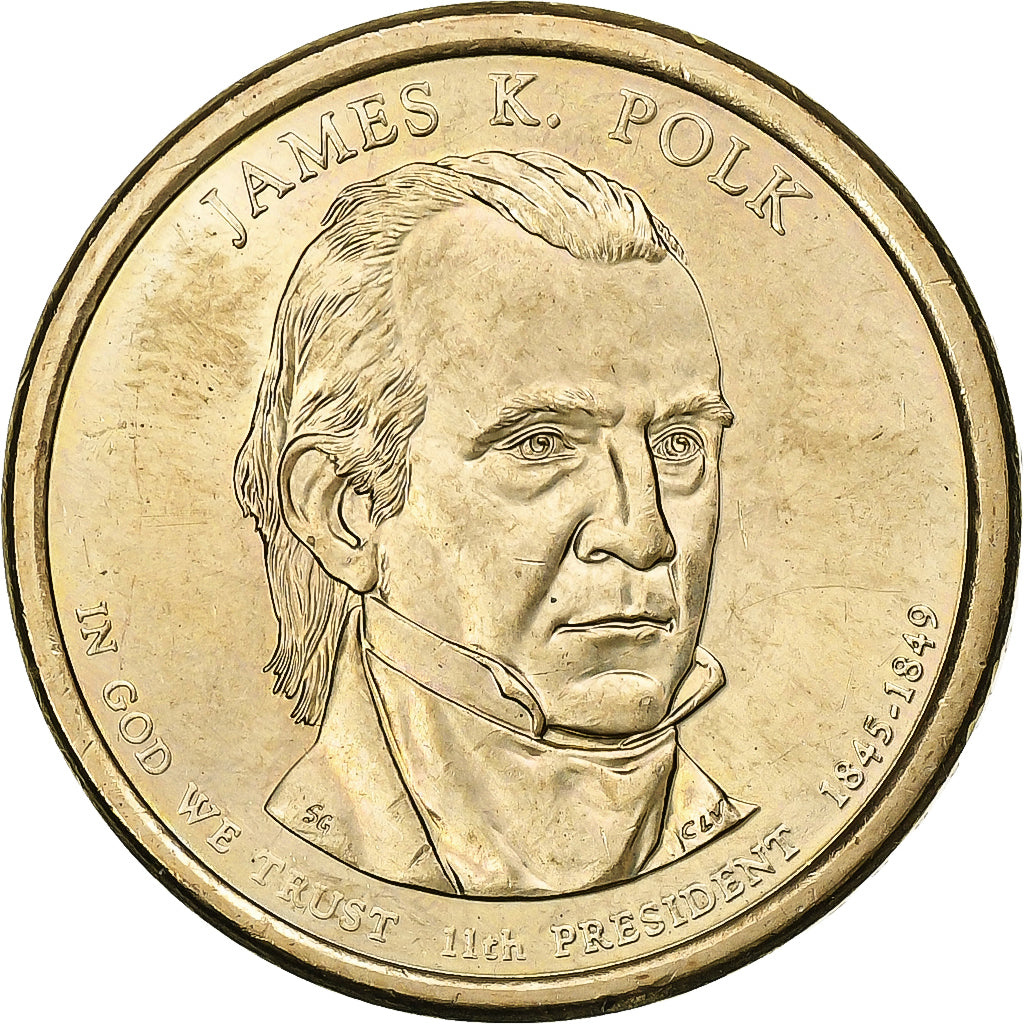 United States, Dollar, 2009, U.S. Mint, Copper-Zinc-Manganese-Nickel Clad