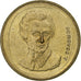 Grecja, 20 Drachmes, 1990, Aluminium-Brąz, AU(55-58), KM:154