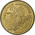 Grecia, 20 Drachmes, 1990, Aluminio - bronce, EBC, KM:154
