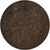 Tunísia, Muhammad al-Nasir Bey, 10 Centimes, 1917, Paris, Bronze, EF(40-45)