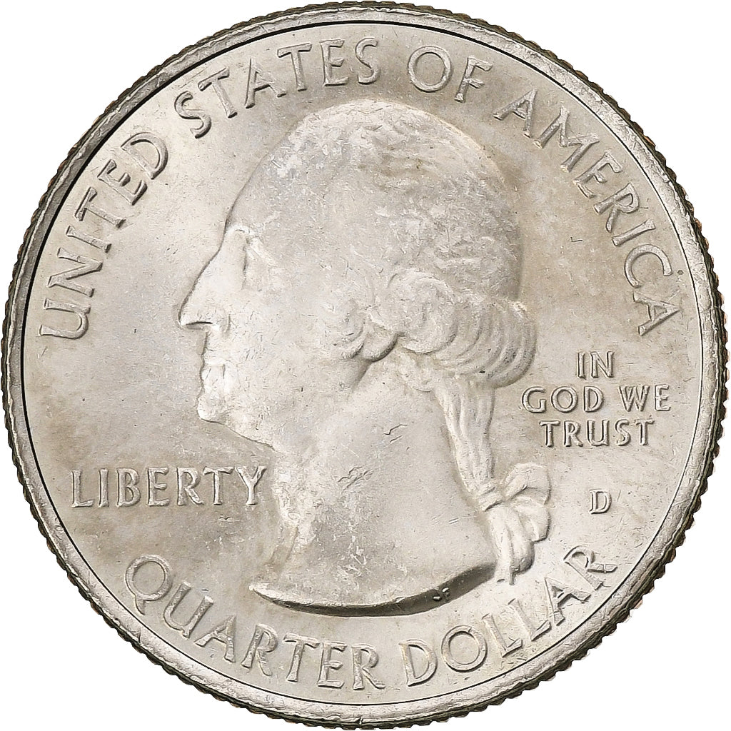 USA, Quarter, 2010, U.S. Mint, Miedź-Nikiel powlekany miedzią, MS(63), KM:471