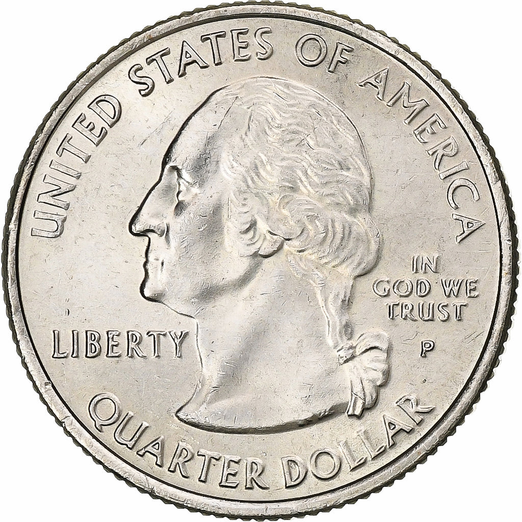 États-Unis, Quarter, 2007, U.S. Mint, Cupronickel plaqué cuivre, FDC, KM:400