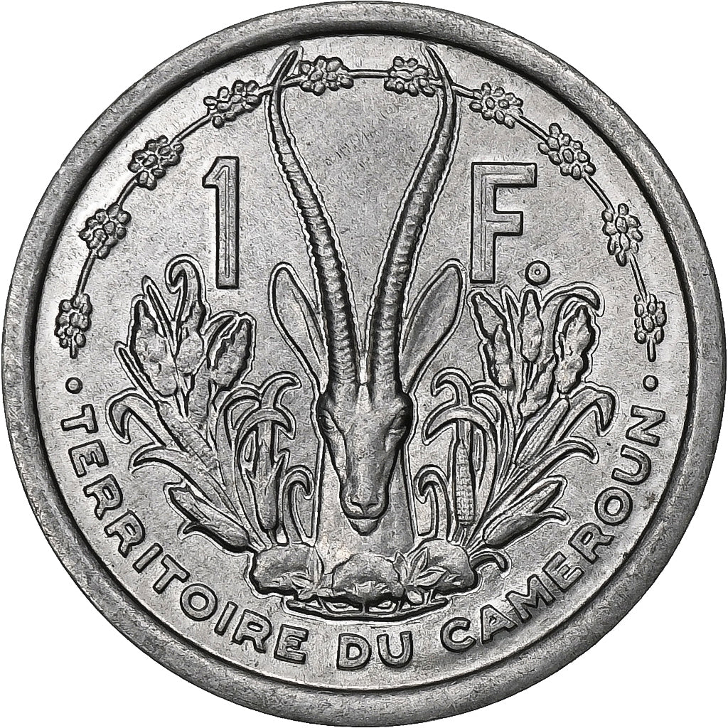 Camerun, Franc, 1948, Paris, Alluminio, FDC, KM:8