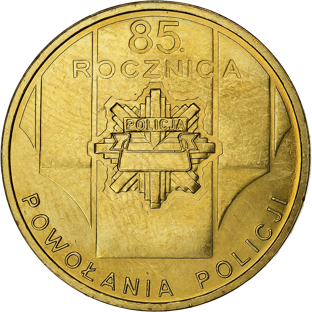 Polen, 2 Zlote, 2004, Warsaw, Messing, STGL, KM:501